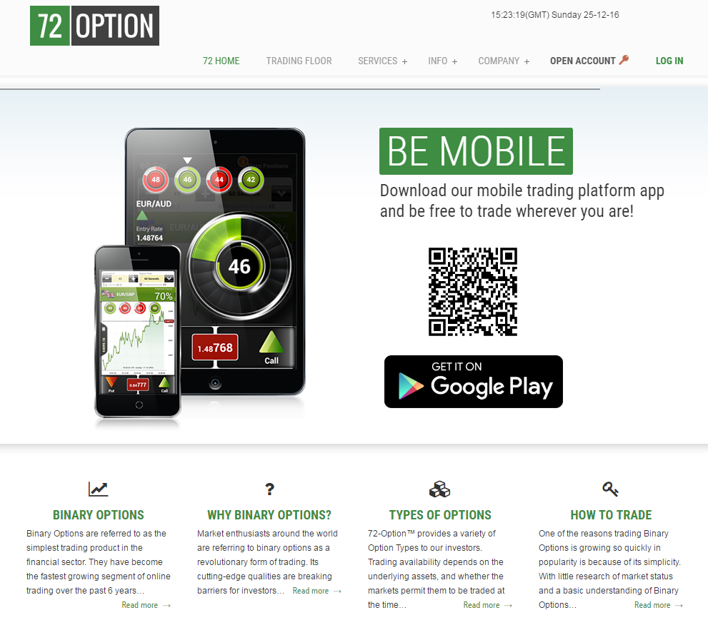 72Option.com - 72Option Review